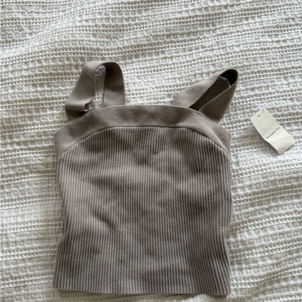 Abercrombie knit cropped tank